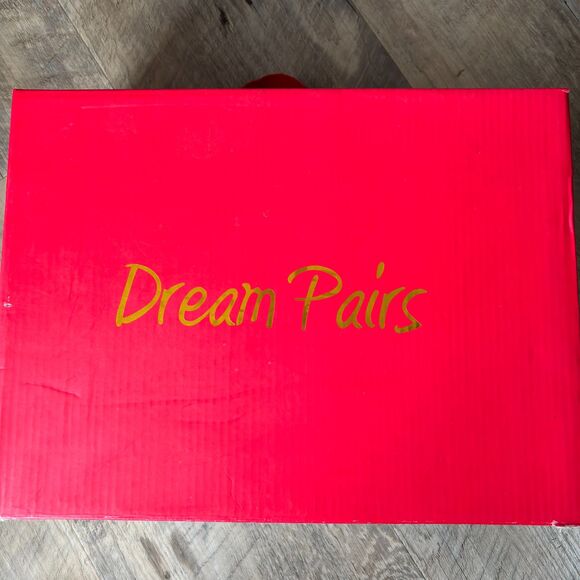 Dream Pairs Soft Gray Suede GHILE-3A Woman's Size 8.5 Wedge Heel Ankle Bootie - Picture 6 of 6